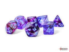 7-Die Set Mega-Hedrals Nebula: Nocturnal/Blue CHX 22547